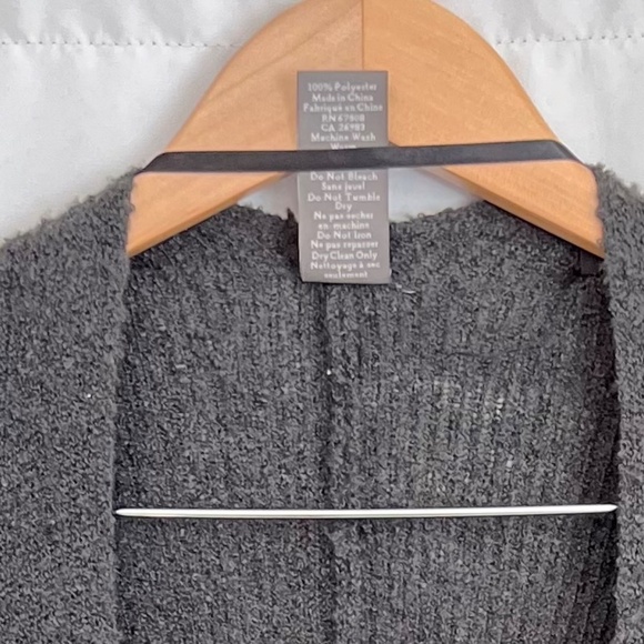 Vince Camuto Cape-Style Sweater Laganlook Wrap, Size OS, Gray - Picture 11 of 11